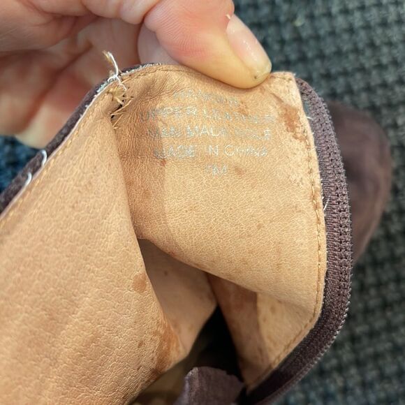 Jeffrey Campbell Hanger Brown Leather Ankle Boots size 7 - Picture 11 of 11